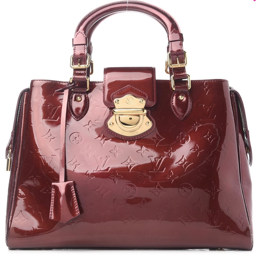 VUITTON Amarante Monogram Vernis Melrose Ave